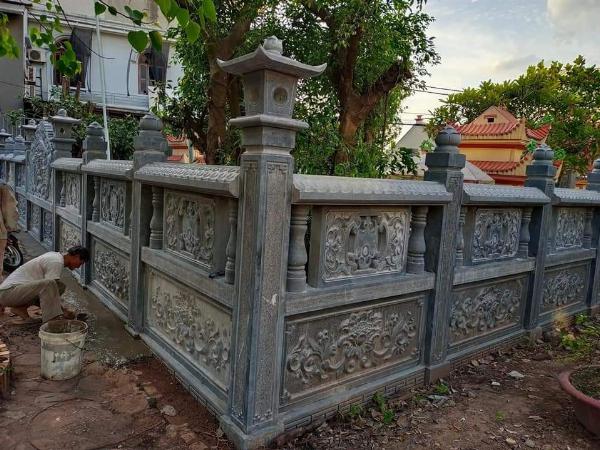 Mẫu lan can đá 004