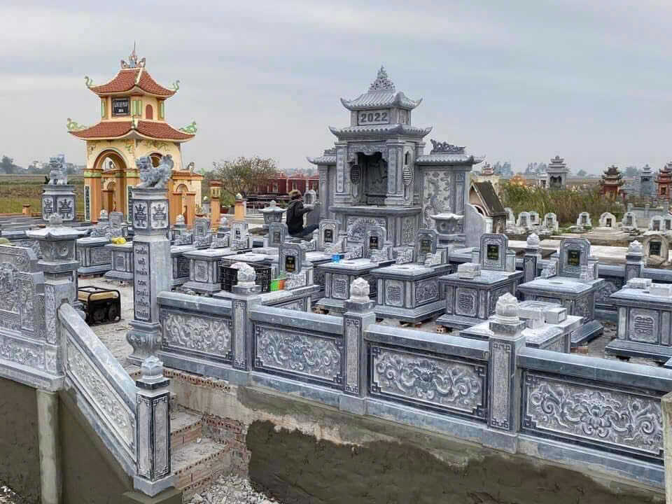 Mẫu lan can đá 001