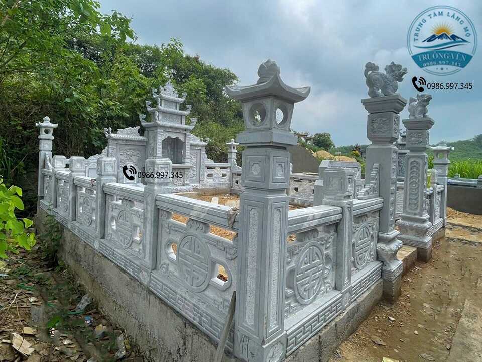 Mẫu lan can đá 003