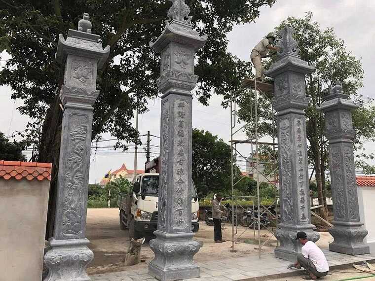 Mẫu cổng đá 005