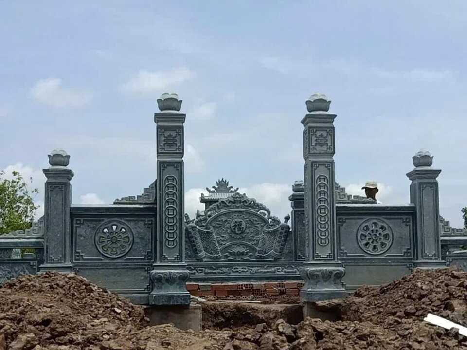 Mẫu cổng đá 003
