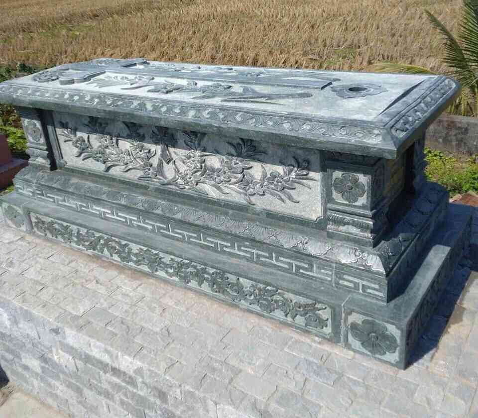 Mẫu mộ đá 004