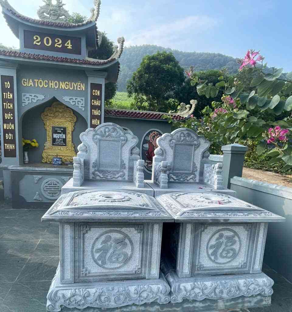 Mẫu mộ đá 001