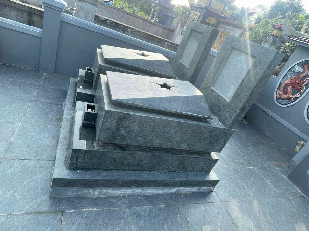 Mẫu mộ đá 006